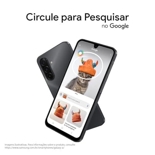 Celular Samsung Galaxy A17, 128GB, 4GB, 50MP Tela 6.7", IP54 - Cinza - Imagem 4