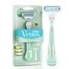 (REC) Gillette Venus Pele Sensível Aparelho de Depilar Recarregável com Aloe Vera, 1ud - 1