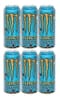 Energético Monster Juicy Mango Loco 473ml – Fardo com 6 Latas