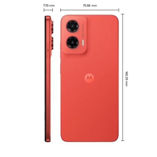 Smartphone Motorola Moto g35 5G - 256GB 12GB (4GB RAM+8GB Ram Boost) e Camera 50MP com AI NFC Tela 6.7" com Superbrilho - Coral - Imagem 7